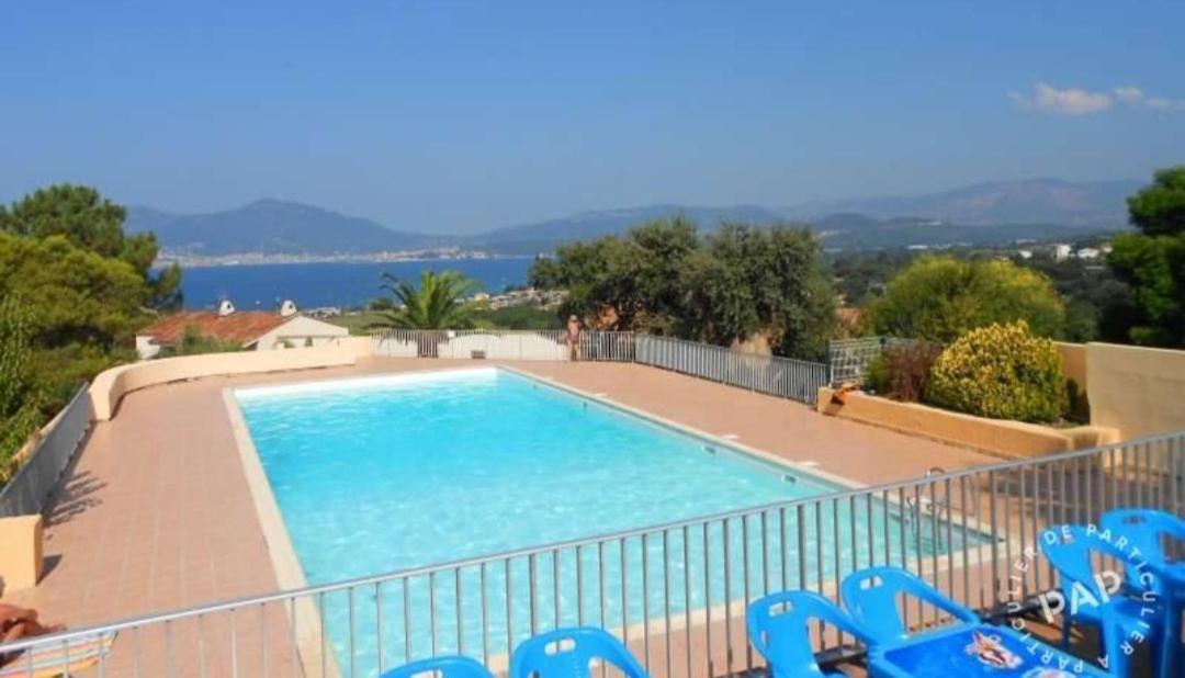Studio Avec Terasse Vue Mer Porticcio (Corsica) Exterior foto
